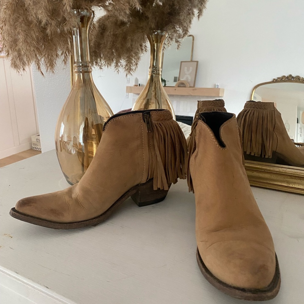 Old Gringo Fringe Booties